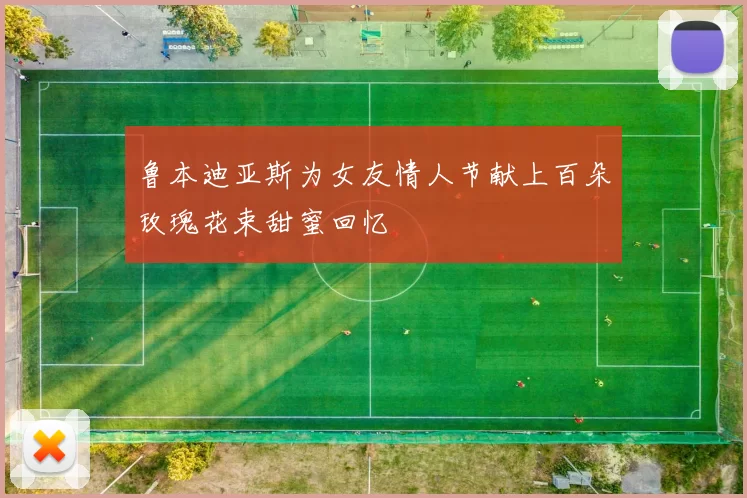 鲁本迪亚斯为女友情人节献上百朵玫瑰花束甜蜜回忆